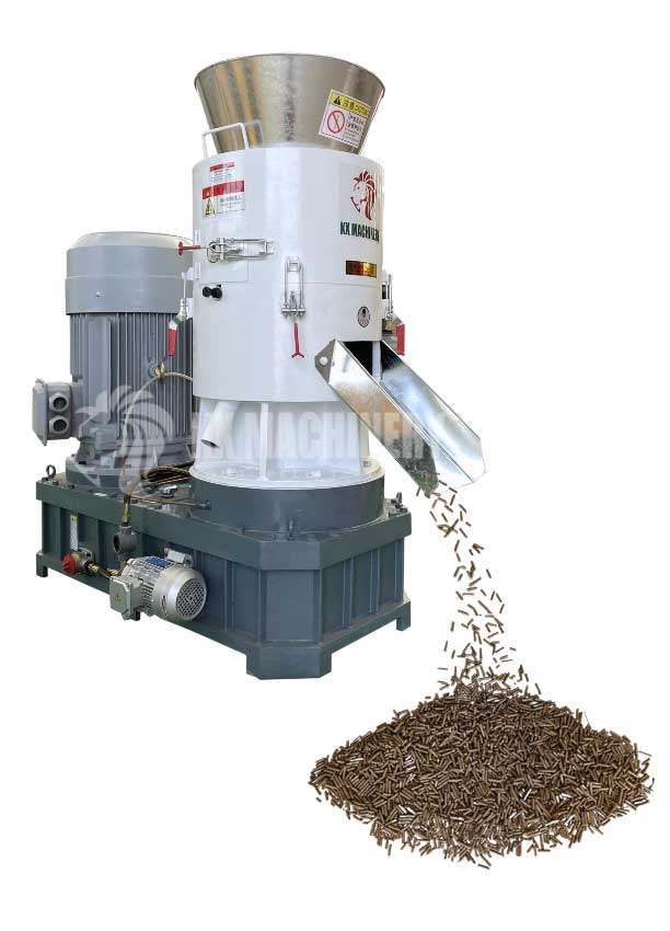 WOOD PELLET PRESS MACHINE 600 1000KG H Professional Fuel Pellet Mill And Wood Pellet Line